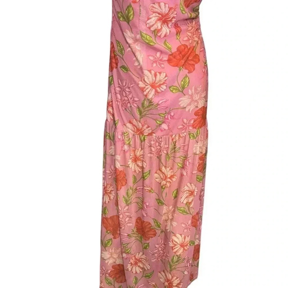 Hansen & Gretel Mood Ring Asymmetric Floral Print Dresss Size XL.  #92 - Picture 11 of 15